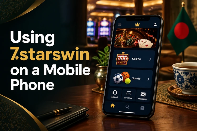 Using 7starswin on a Mobile Phone