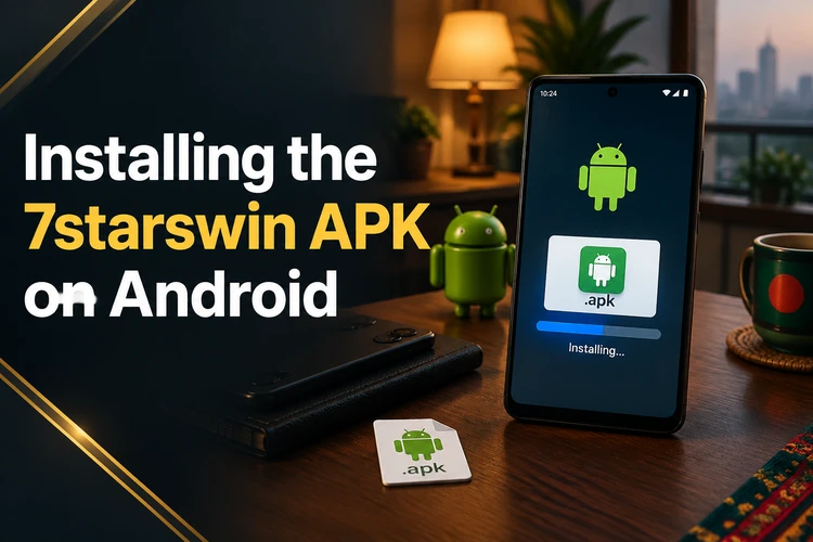 Installing the 7starswin APK on Android