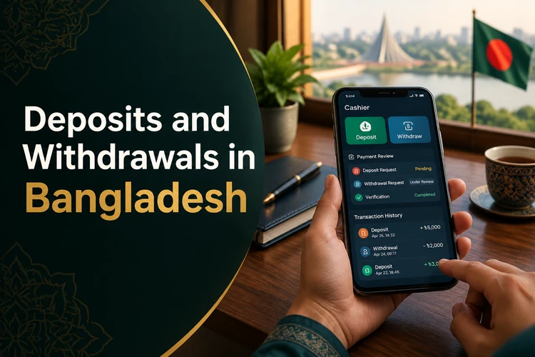 Deposits and Withdrawals in Bangladesh
